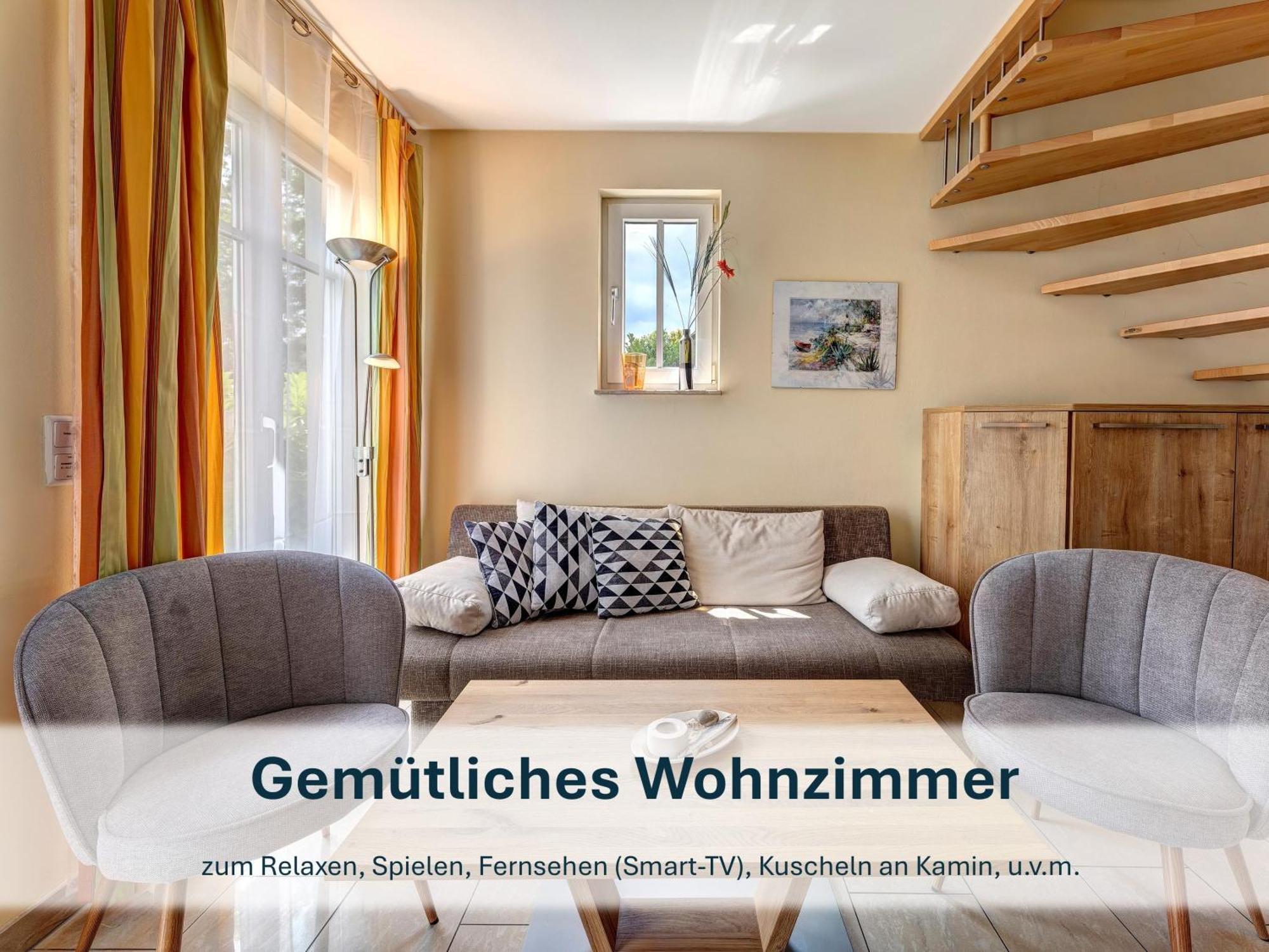 Paradies-Ambiente - Strandnah, Sauna, Kamin, Hundefreundlich Zinnowitz Eksteriør billede