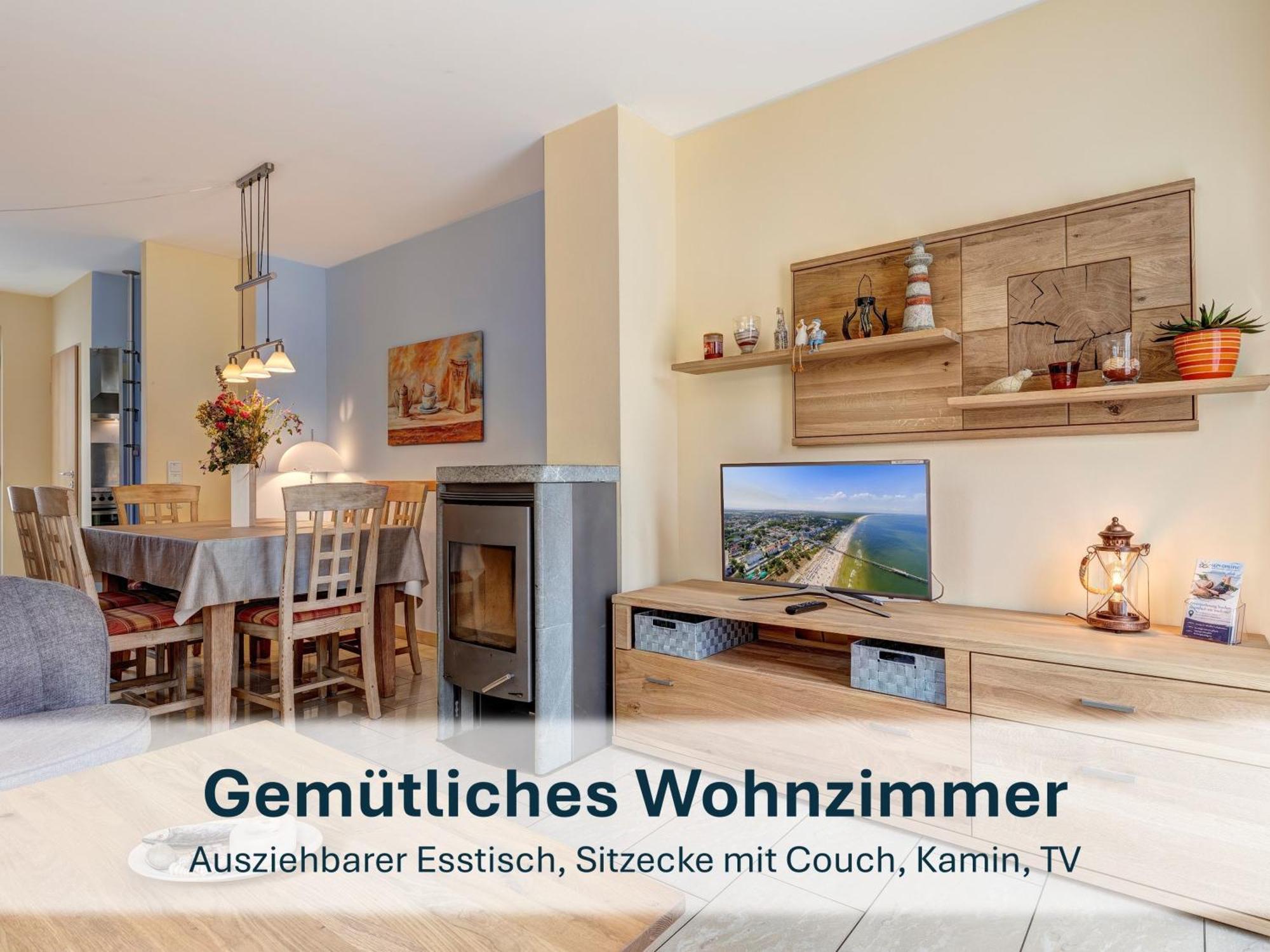 Paradies-Ambiente - Strandnah, Sauna, Kamin, Hundefreundlich Zinnowitz Eksteriør billede