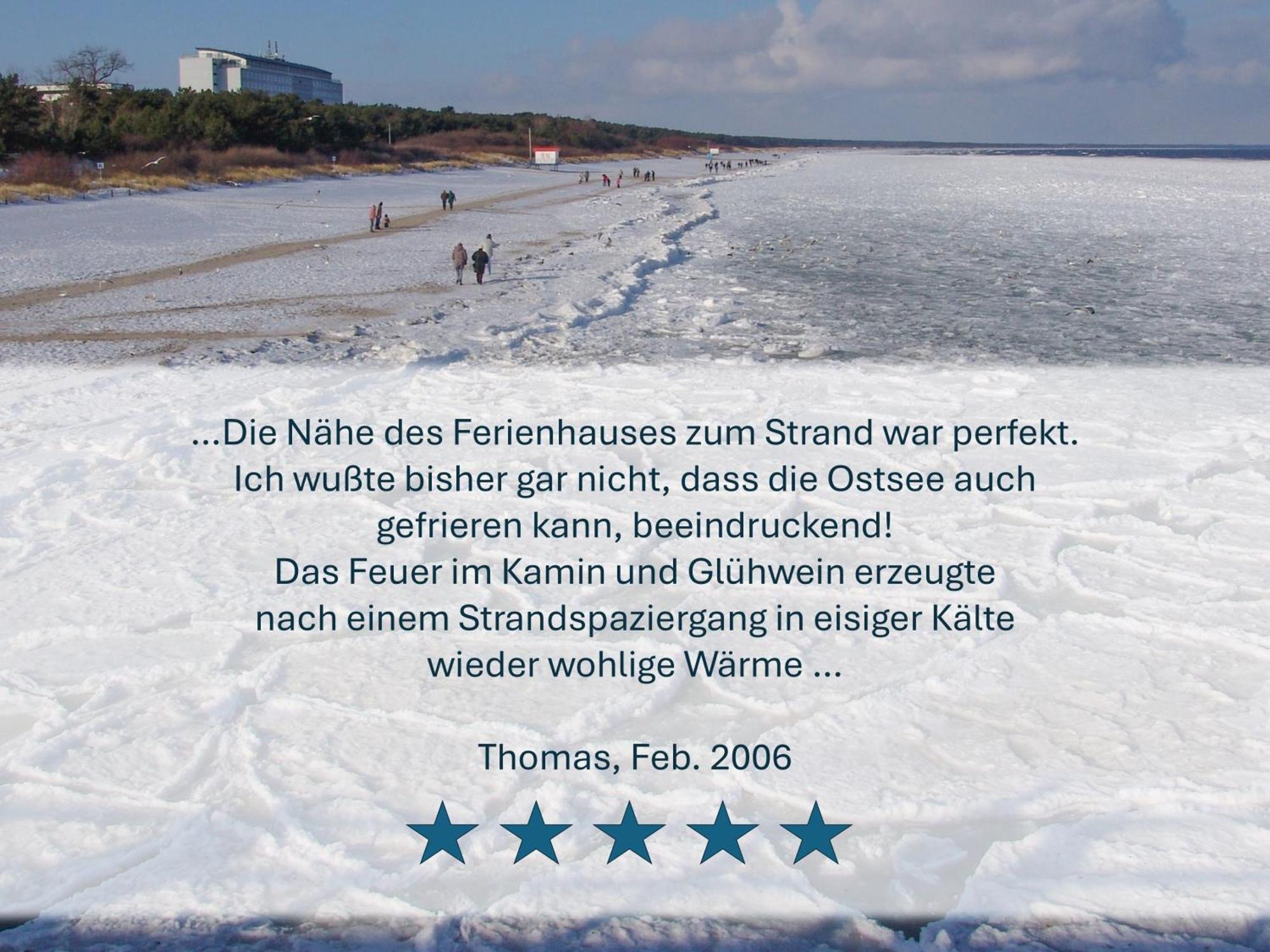 Paradies-Ambiente - Strandnah, Sauna, Kamin, Hundefreundlich Zinnowitz Eksteriør billede