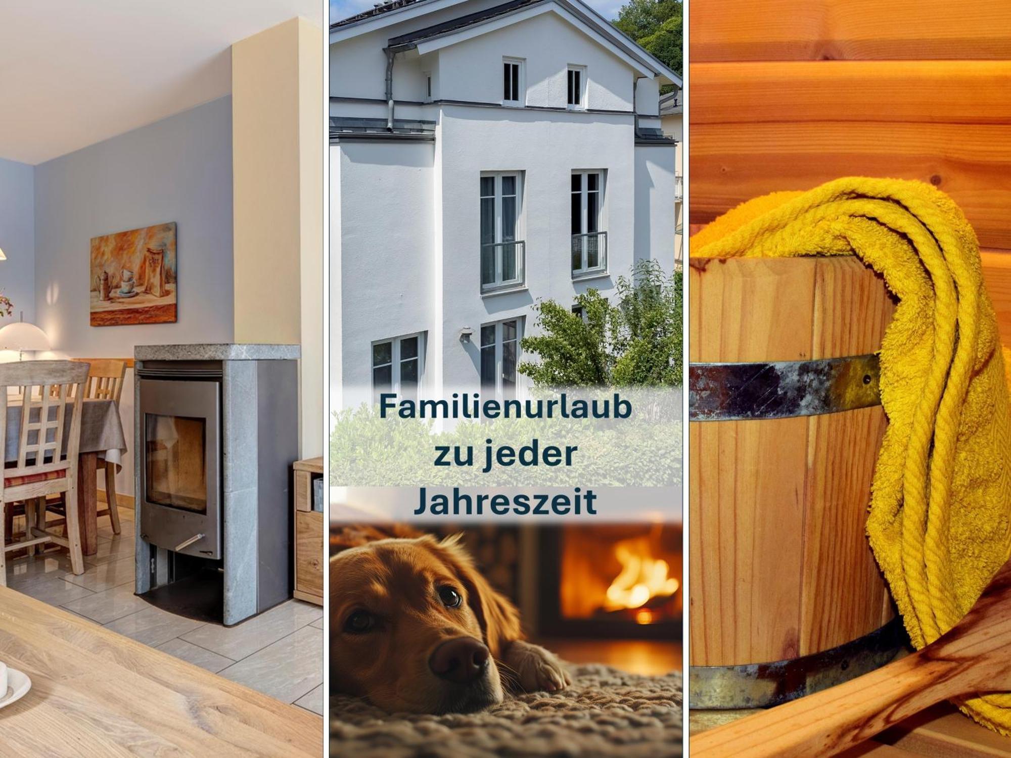 Paradies-Ambiente - Strandnah, Sauna, Kamin, Hundefreundlich Zinnowitz Eksteriør billede